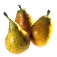 Ripened pears