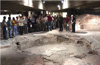 Baptistery under Milan Cathedral: was this Augustine's place of baptism?