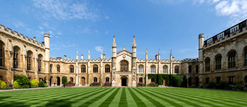 Corpus Christi, Cambridge, the former Austin Friars site.