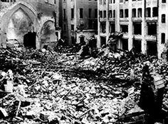 London bombsite, 10 October 1940
