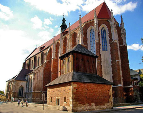 The Augustinian Church of St Catherine and St Margaret, Kazimierz, Krakow.