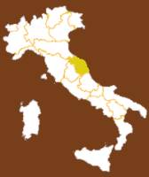 Osimo in the yellow area