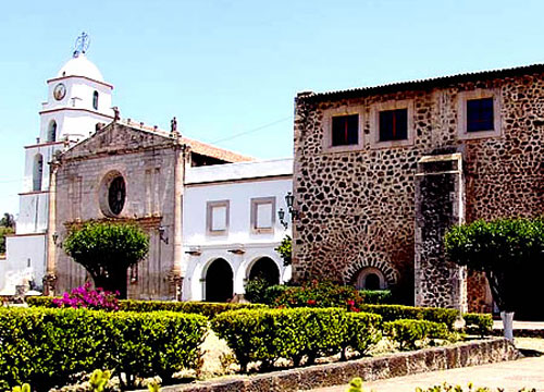 Alonso de la Vera Cruz founded this Augustinian convent at Tiripetío, Mexico