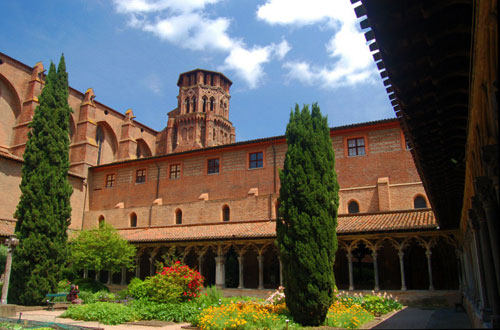 Former Augustinian monastery at Toulouse in France, a museum since 1801