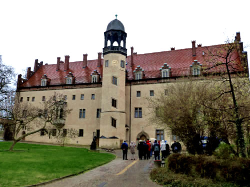  The former Augustinian friary at Wittenberg, which became Luther's house