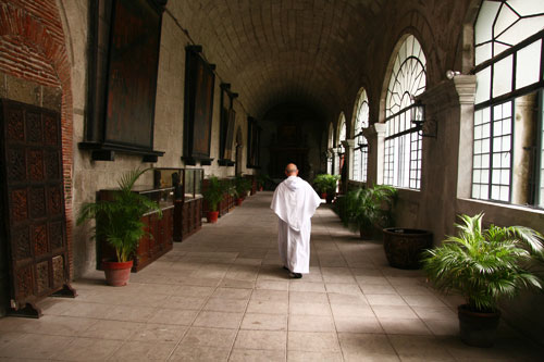 Augustinian monastery at Intramuros, Manila, founded in about 1572