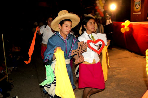 Symbols of the Sisters of Mercy and of the Augustinians, Peru