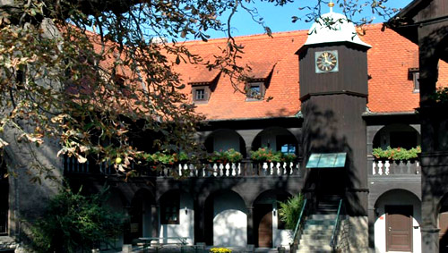 The library section of the former Augustinian Priory in Erfurt, Germany, where Martin Luther lived and studied as a young friar.