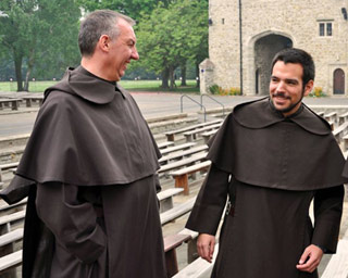 Carmelites of Alyesford Priory in England.