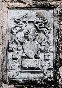 Augustinian crest in stone