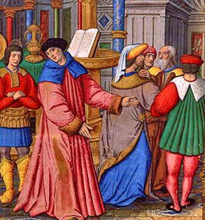 Medieval art illumination