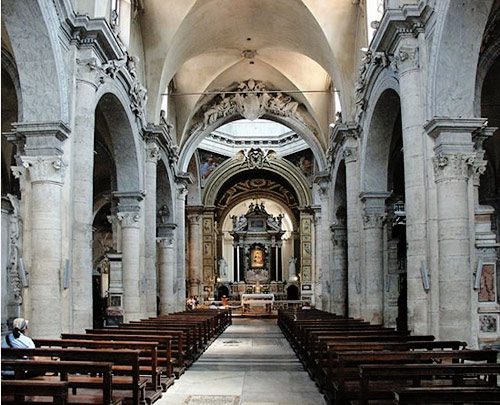 Renaissance design of S. Maria del Popolo Augustinian Church, Rome