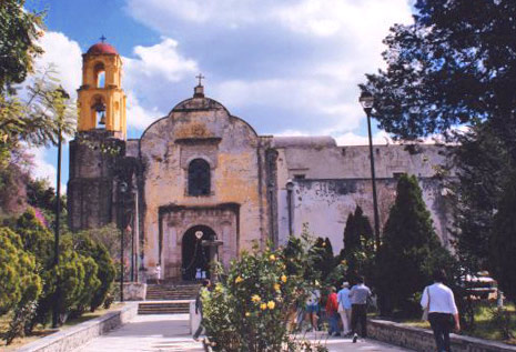 First Augustinian foundation in the New World Mexico