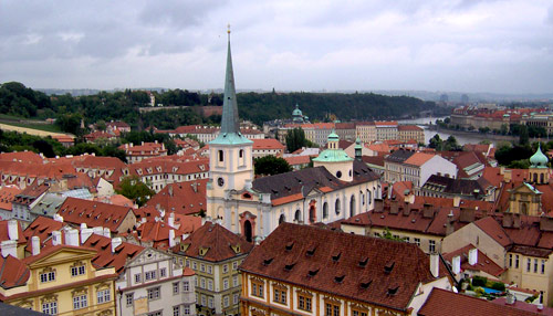 The Augustinian church of St Thomas, Prague, Czech Republic