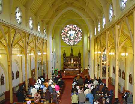 St Monica's Church at Hoxton in London's East End.