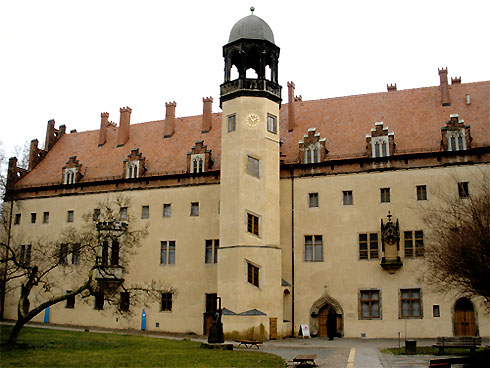 The Augustinian friary at Wittenberg. 