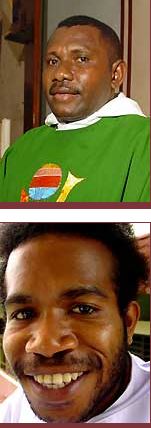 Two Papuan friars