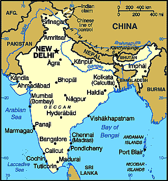 The Indian sub-continent