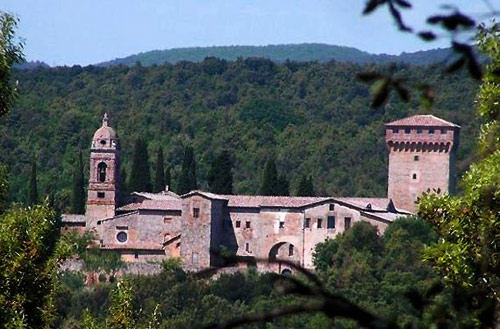 The monastery at Lecceto in Tuscany, still a centre of Augustinian spirituality