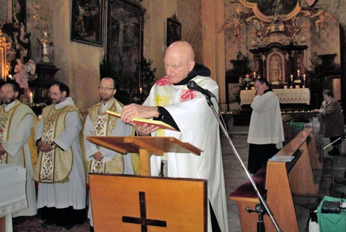 Augustinians at the ancient Church of St Thomas in Prague