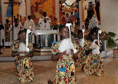 Christmas vigil, Kinshasha, Congo