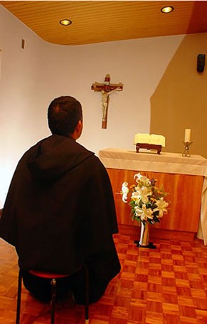 In the Augustinian Priory Chapel at Nagasaki