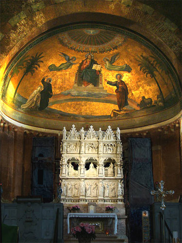 Church of St Peter in Ciel d’Oro: Augustine's tomb