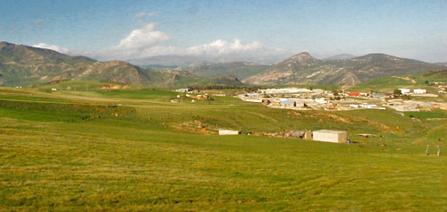 A recent image of Souk Ahras (formerly Thagaste)