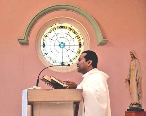 An Indian-born Augustinian stationed in Brisbane, Australia