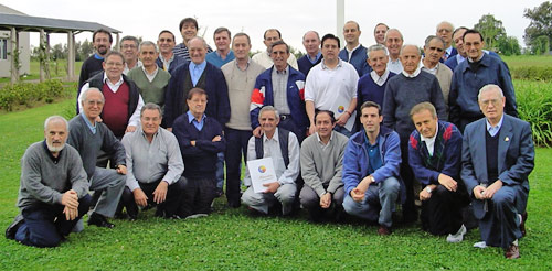 Augustinians at a meeting in Argentina