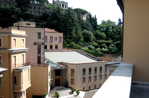 The Augustinianum, the international graduate centre near the Vatican