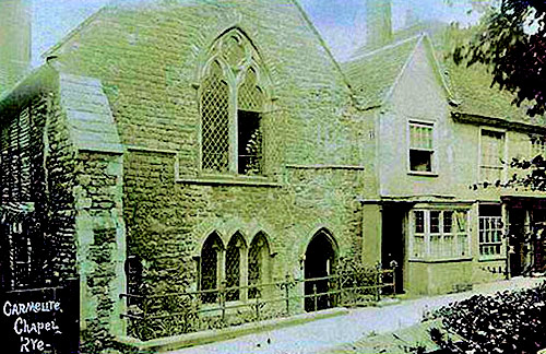 Sack Friars' former chapel and Priory at Rye, England