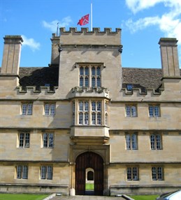 Wadham College entrance