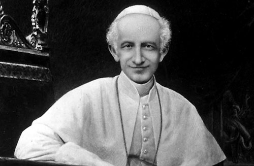 Pope Leo XIII appreciated the Order from his days in the town of his birth.