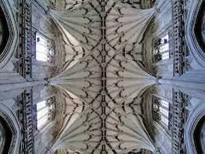Winchester Cathedral cieling nave