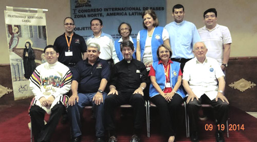 Panama 2014: Fraternidades Agustinas Segulares meet from  eleven nations
