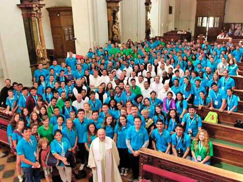 Augustinian International Young Adult Encounter near Prague, 2016.