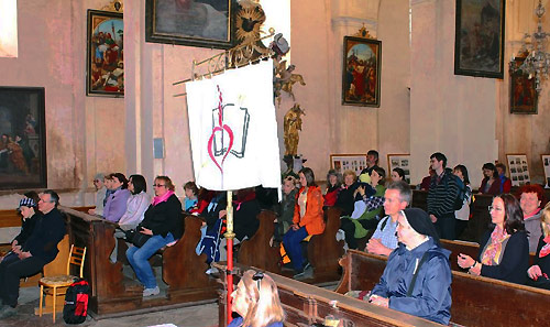 Annual Augustinian pilgrimage to Svatá Dobrotivá Monastery near Prague