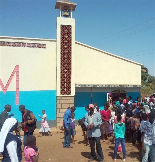 Holy Family Catholic Parish at Mbwiru, formally begun on 1st January 2017.